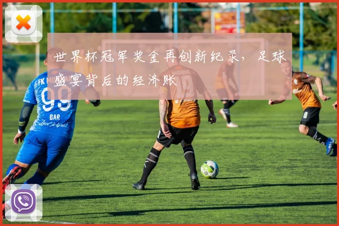 世界杯冠军奖金再创新纪录,足球盛宴背后的经济账