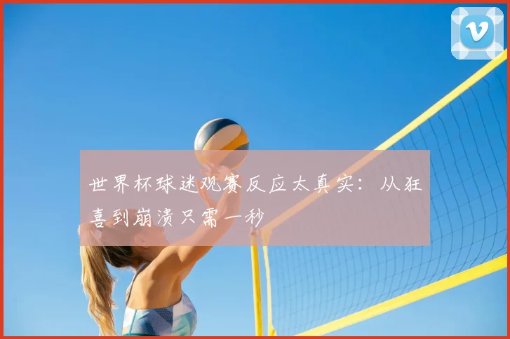 世界杯球迷观赛反应太真实:从狂喜到崩溃只需一秒