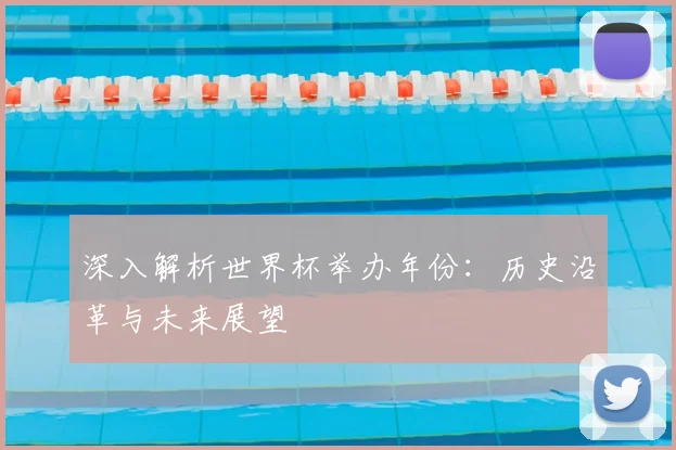 深入解析世界杯举办年份：历史沿革与未来展望